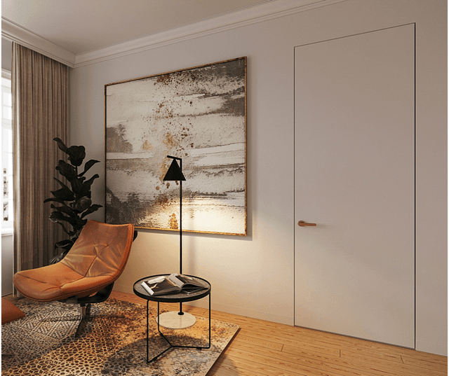 Diferența Dintre Ușile de Interior Standard și Ușile Invizibile-image